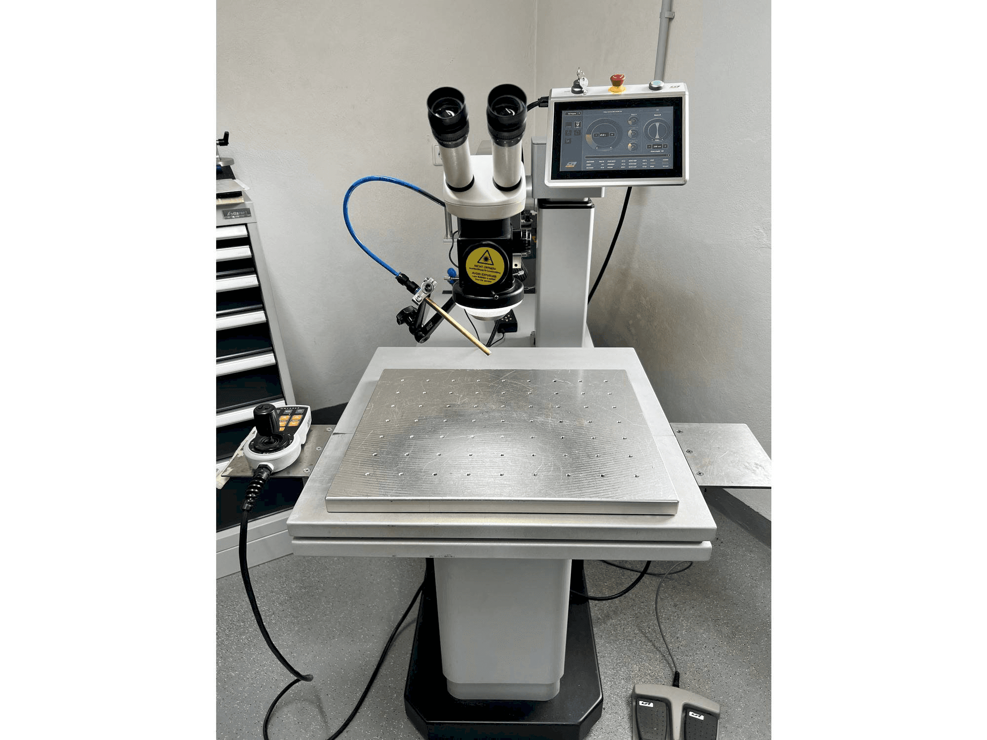 Frontansicht der ORLaser LRS EVO 160W Maschine