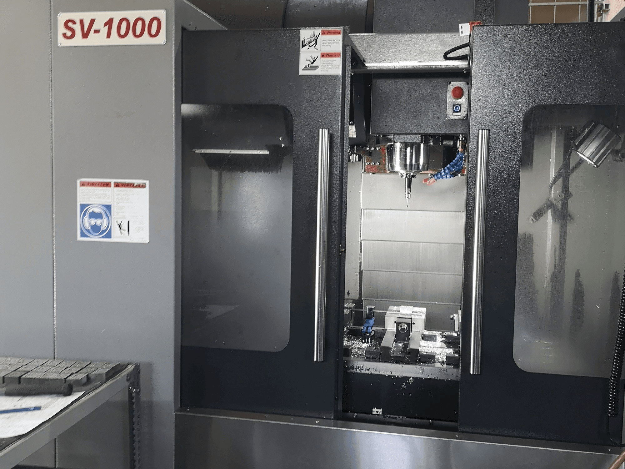 Front view of NCT KAFO SV-1000 machine