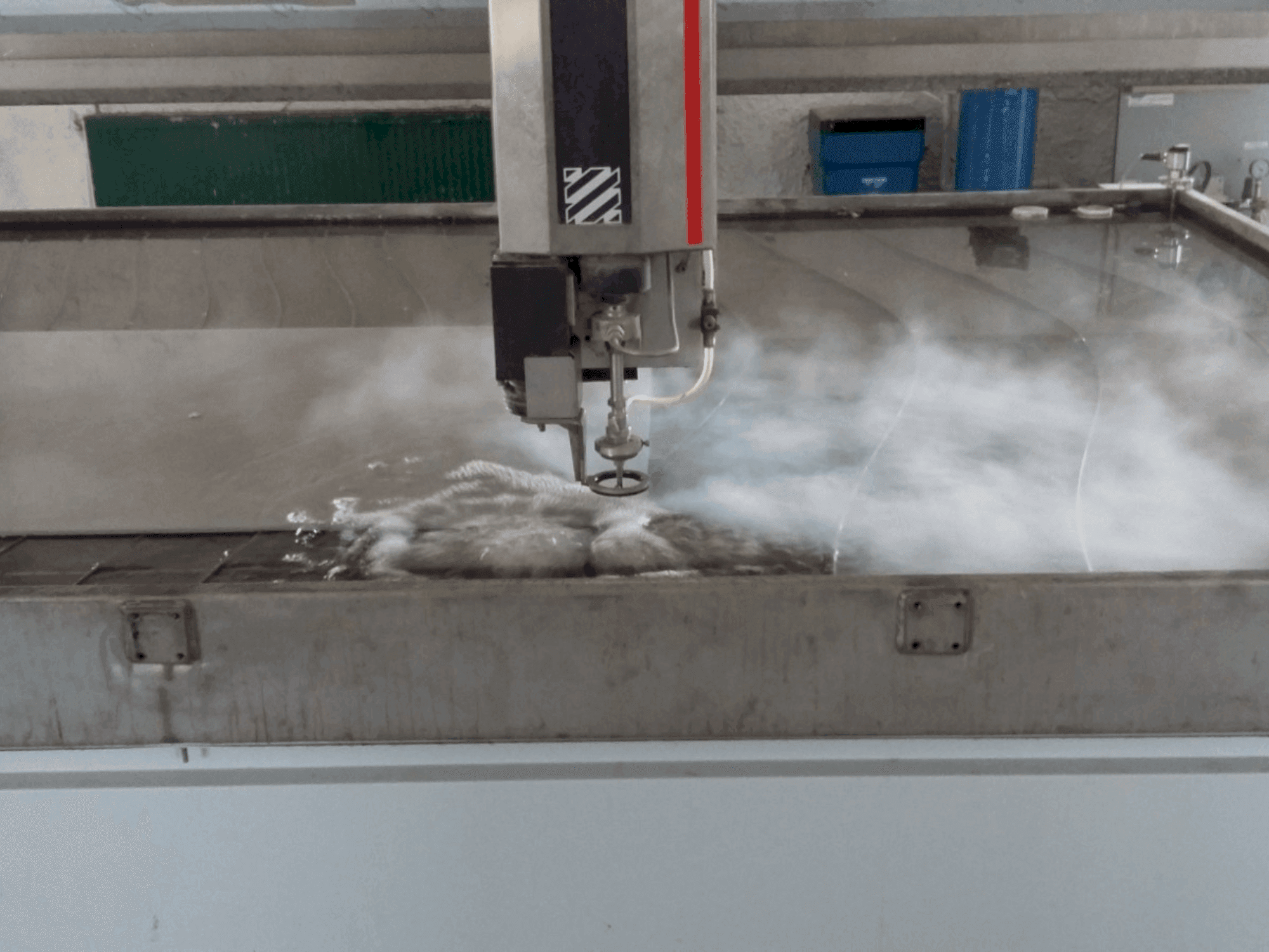 Arbeitsraum der Intermac primus 322 (2014) Maschine