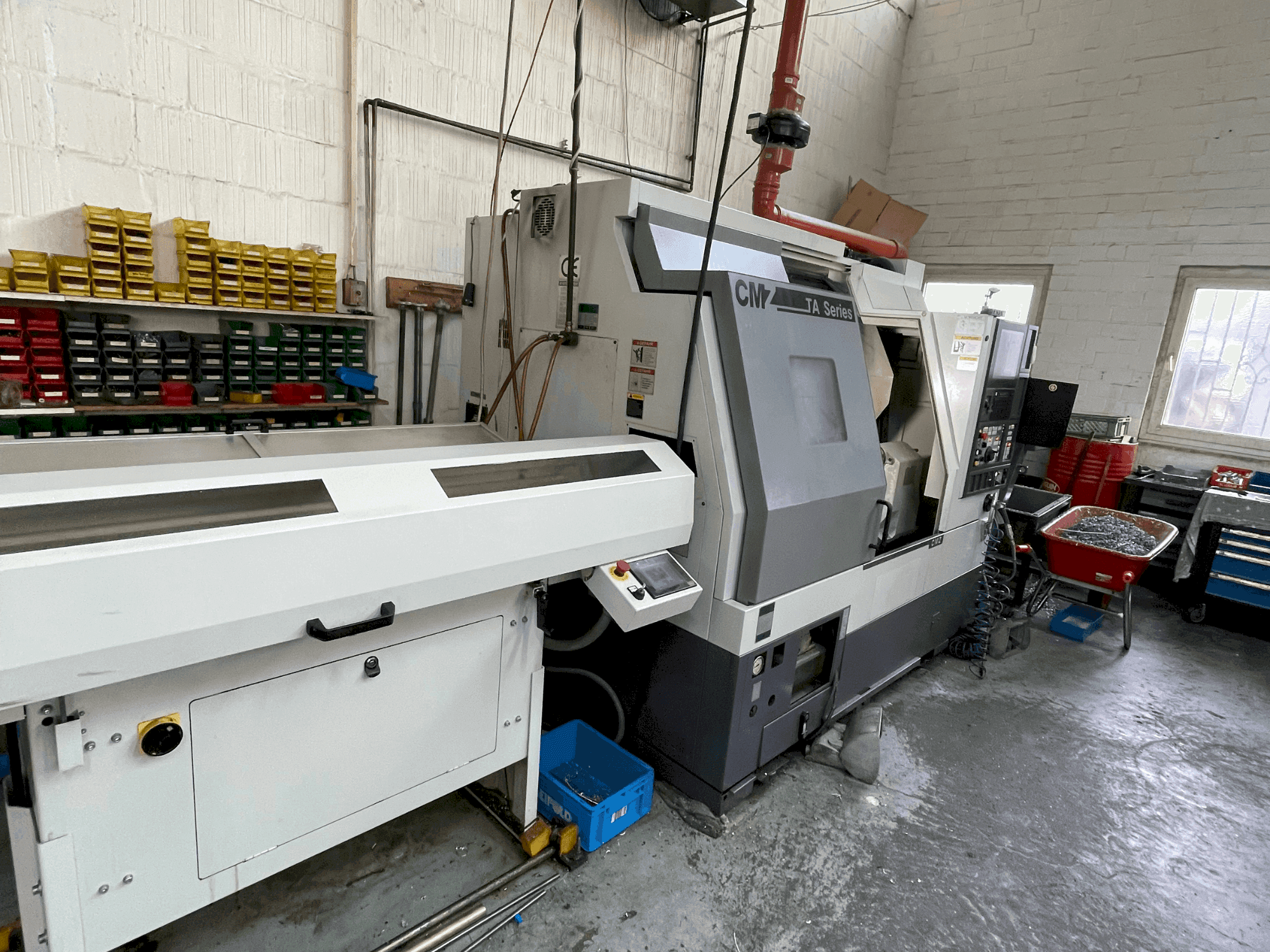 Frontansicht der CMZ TA 15 Y Maschine