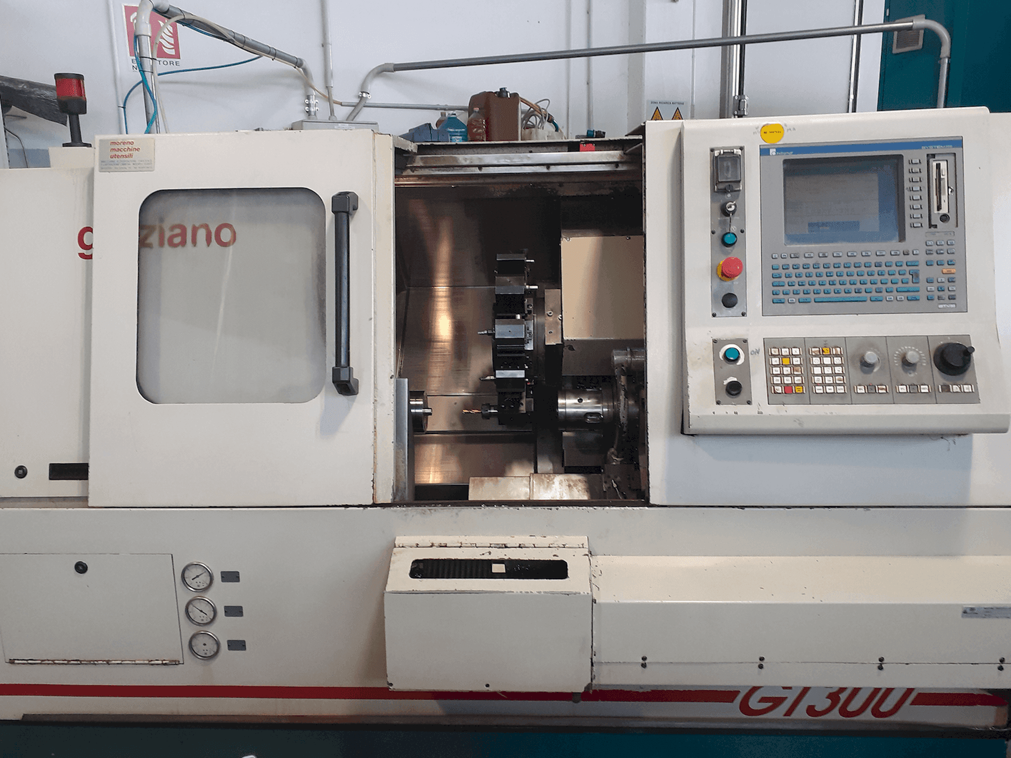 Frontansicht der Graziano GT 300 Maschine