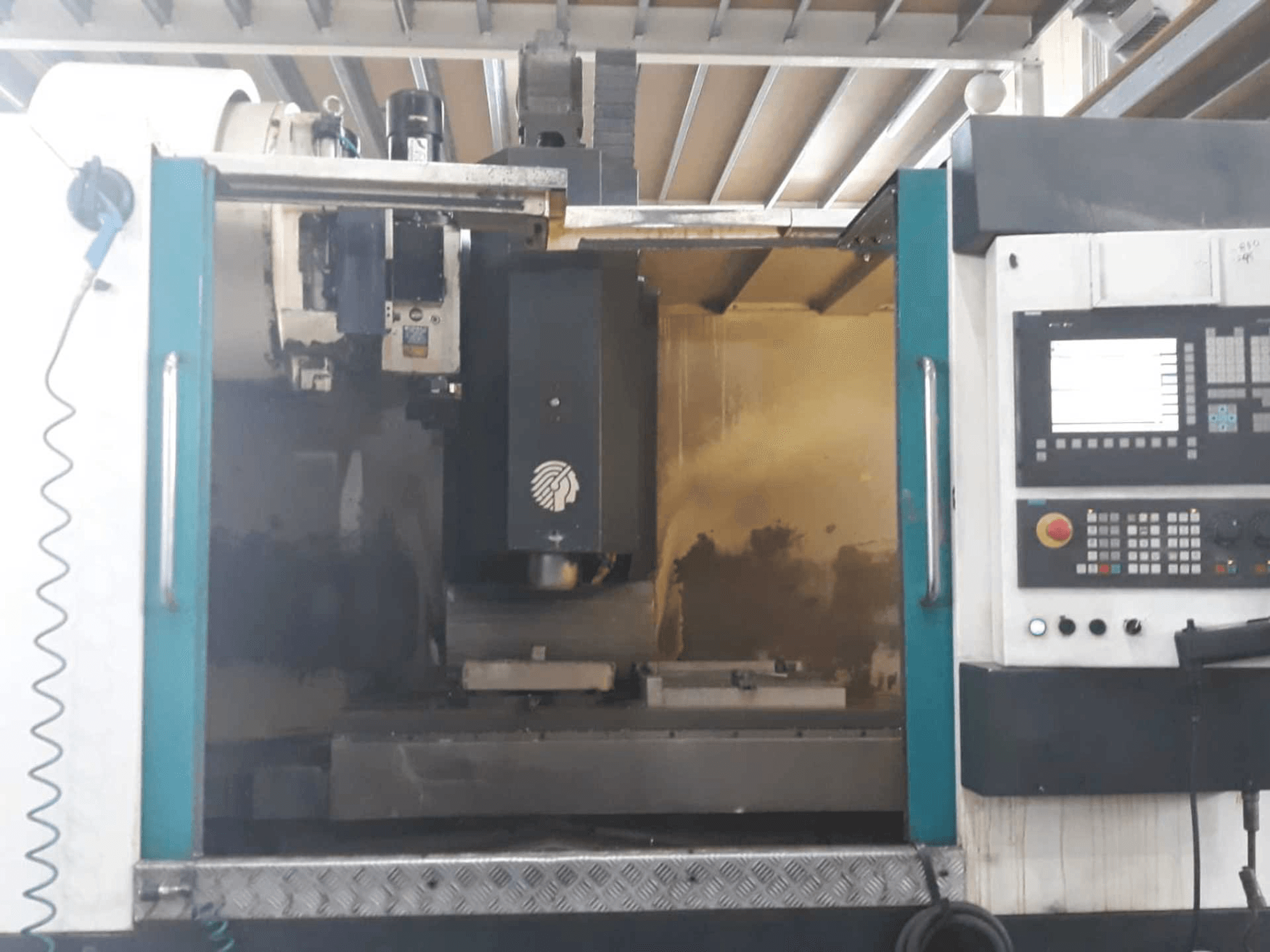 Front view of Huron VX12 machine