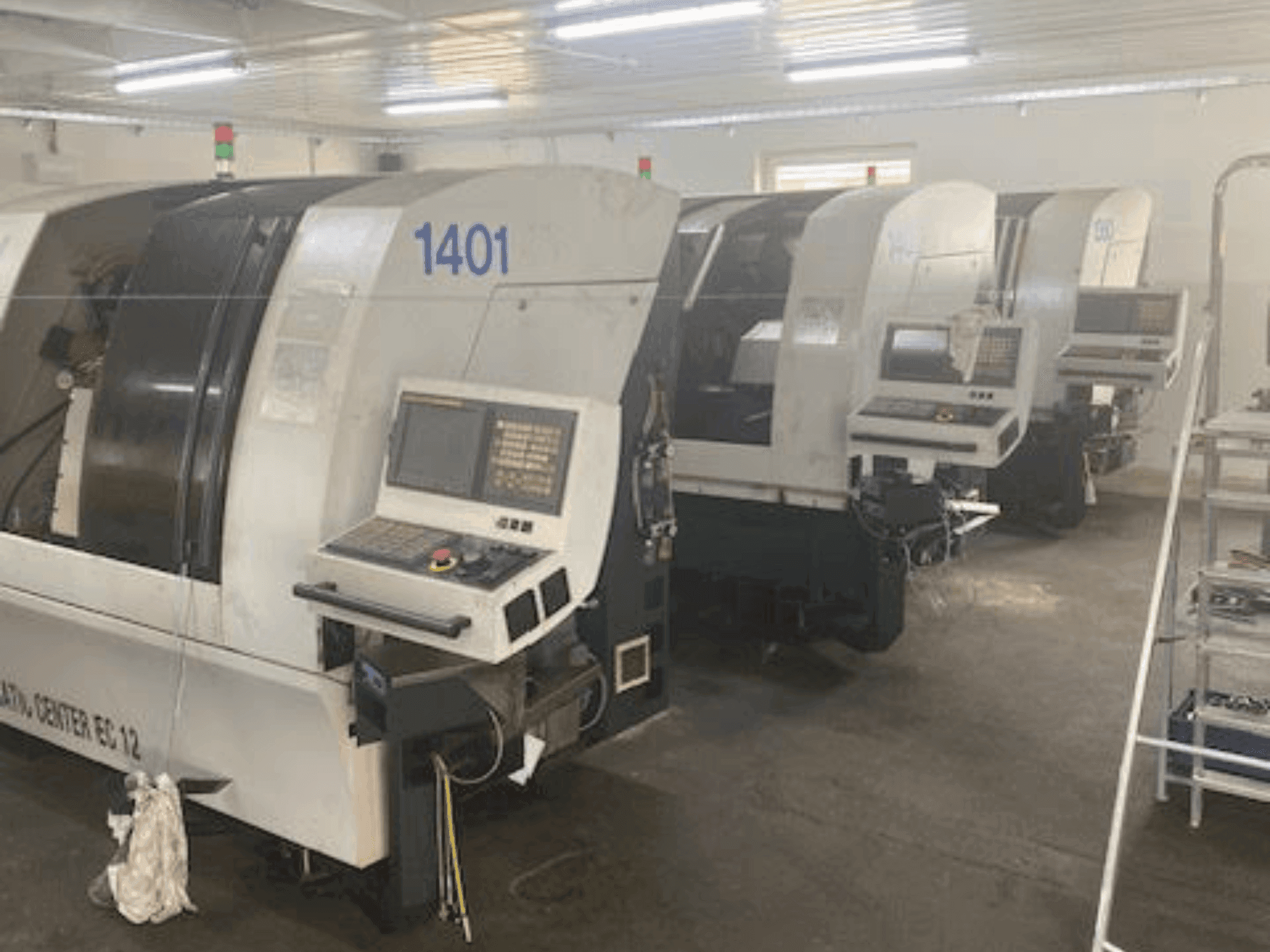 Front view of ESCO Escomatic EC12 machine