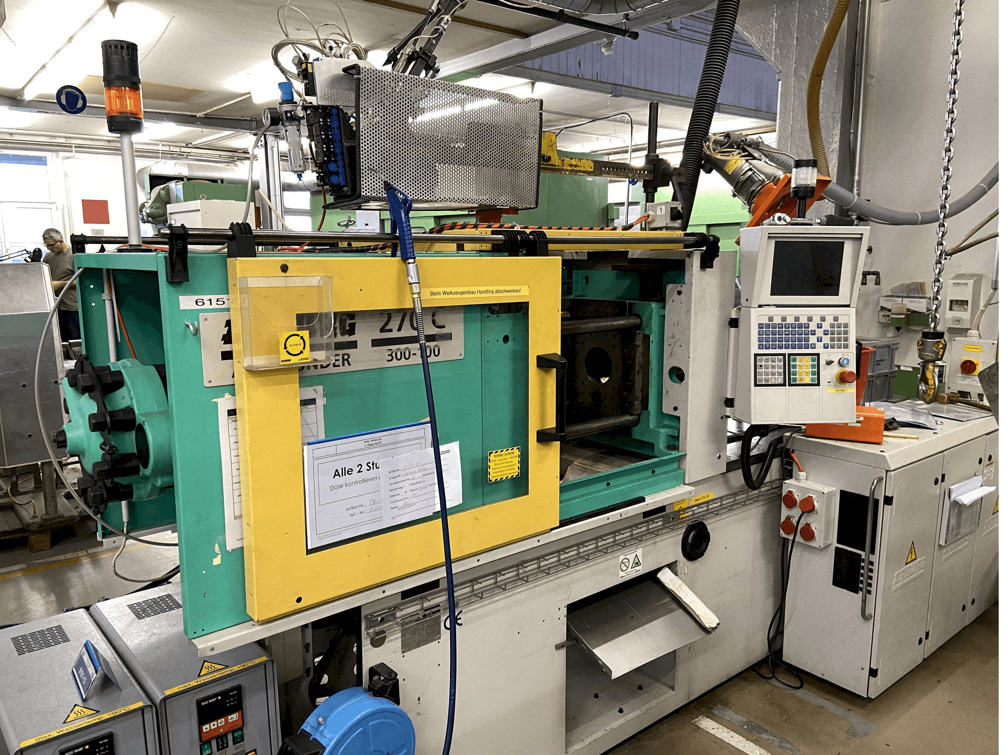 Front view of Arburg ALLROUNDER 270 C 300 - 100 machine