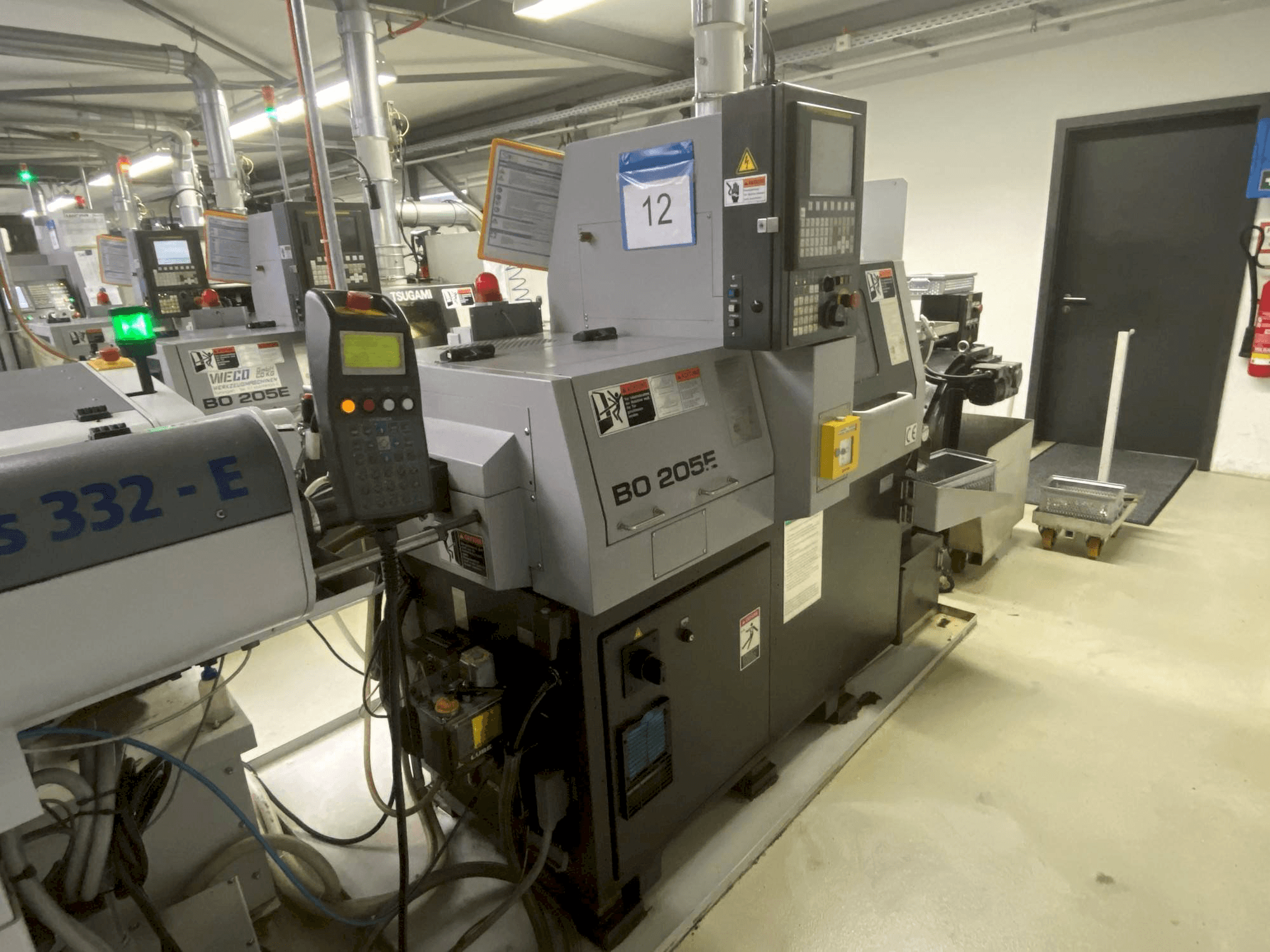 Frontansicht der TSUGAMI Bo205 Eii Maschine