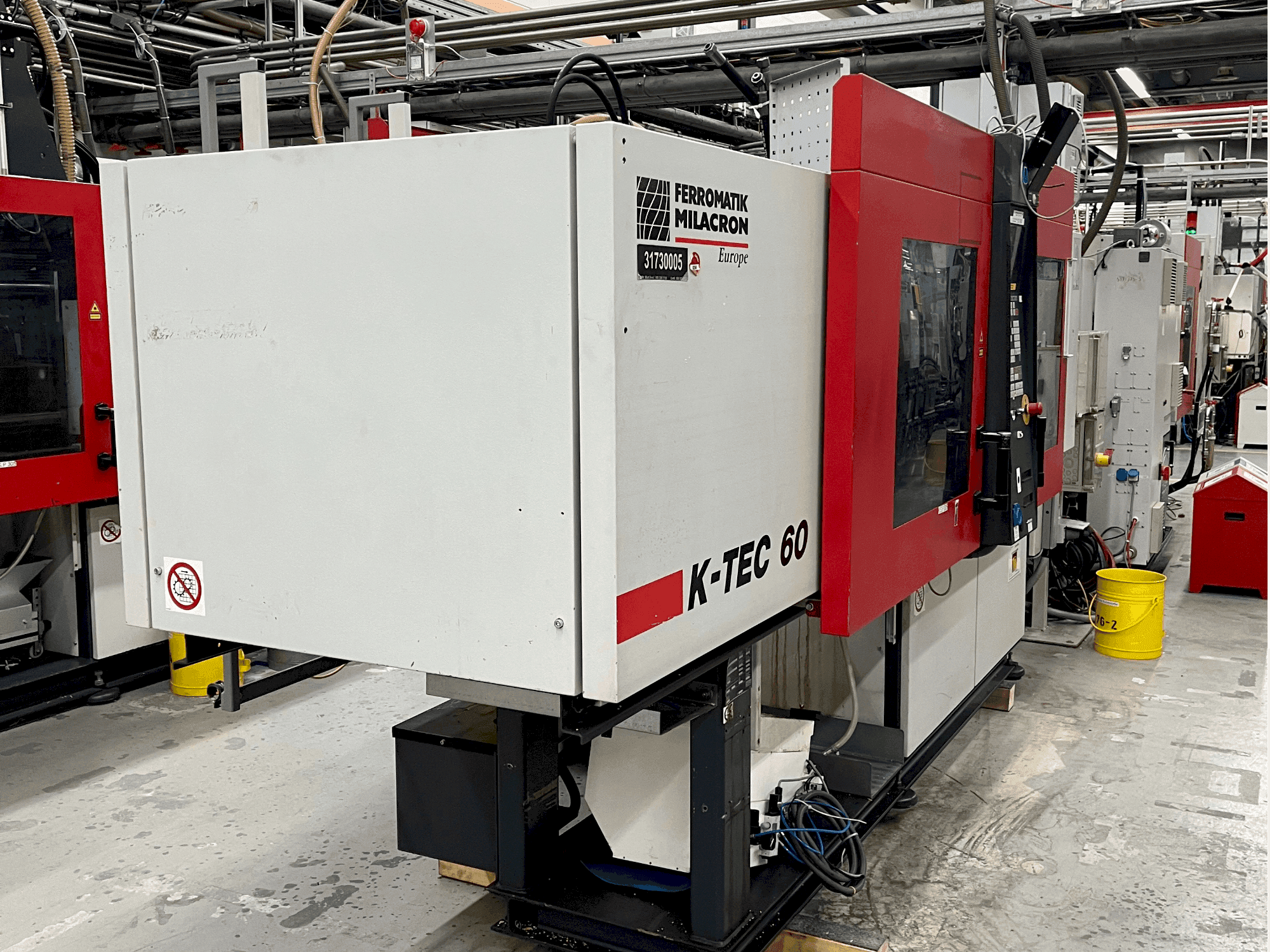 Frontansicht der FERROMATIK K-TEC 60 S Maschine