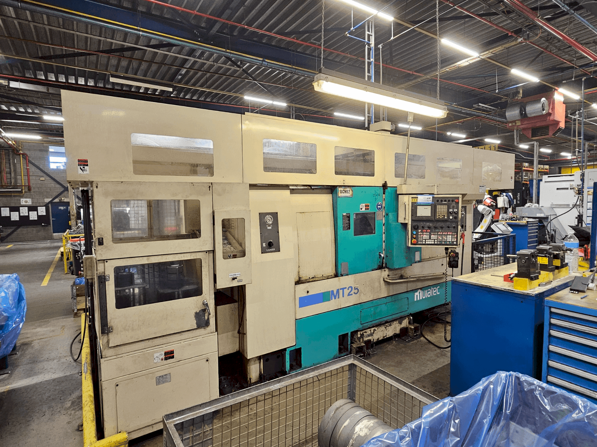 Front view of Muratec MT25 machine