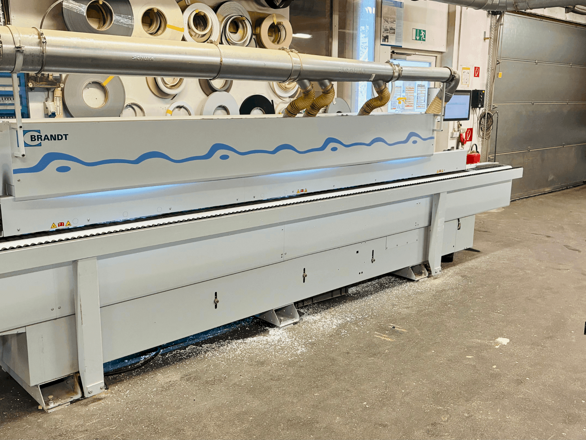 Frontansicht der BRANDT OPTIMAT KDF 440 C Maschine