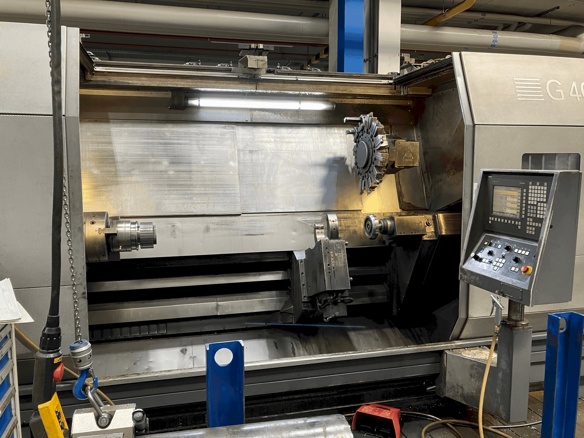 Frontansicht der Index G 400 Ratio Line Maschine