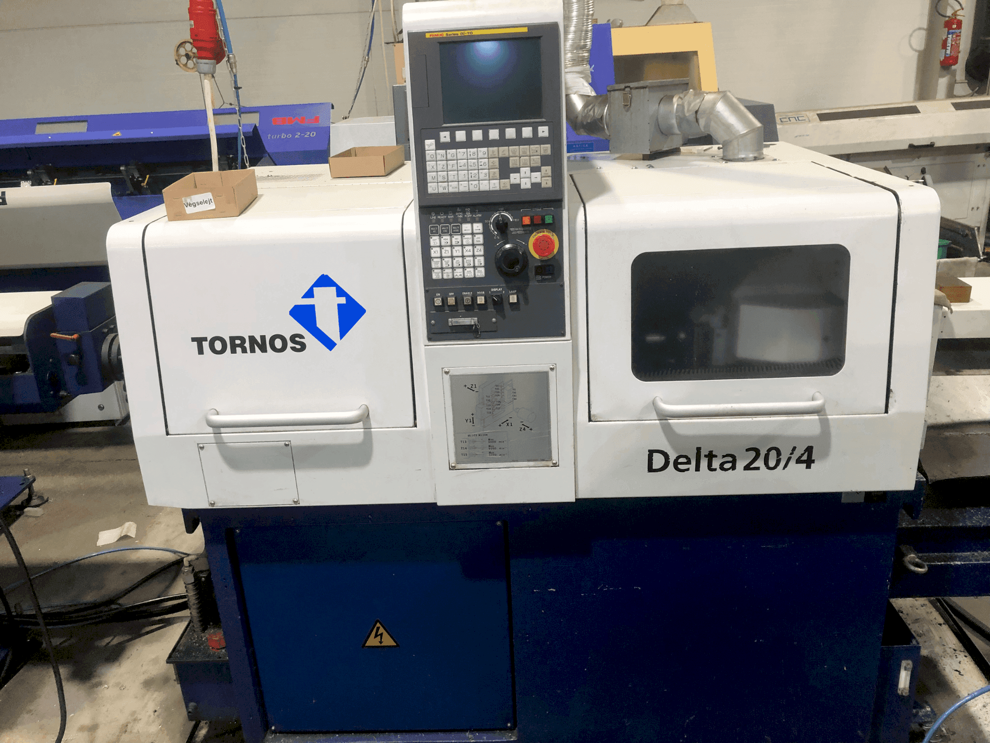 Front view of TORNOS TORNOS DELTA 20/4 machine