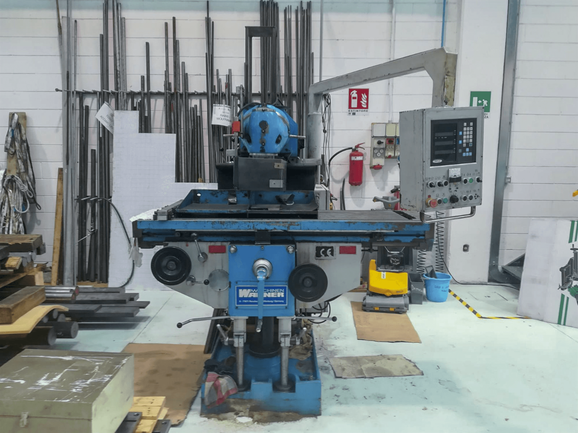 Frontansicht der WAGNER FCQ 1635 Maschine