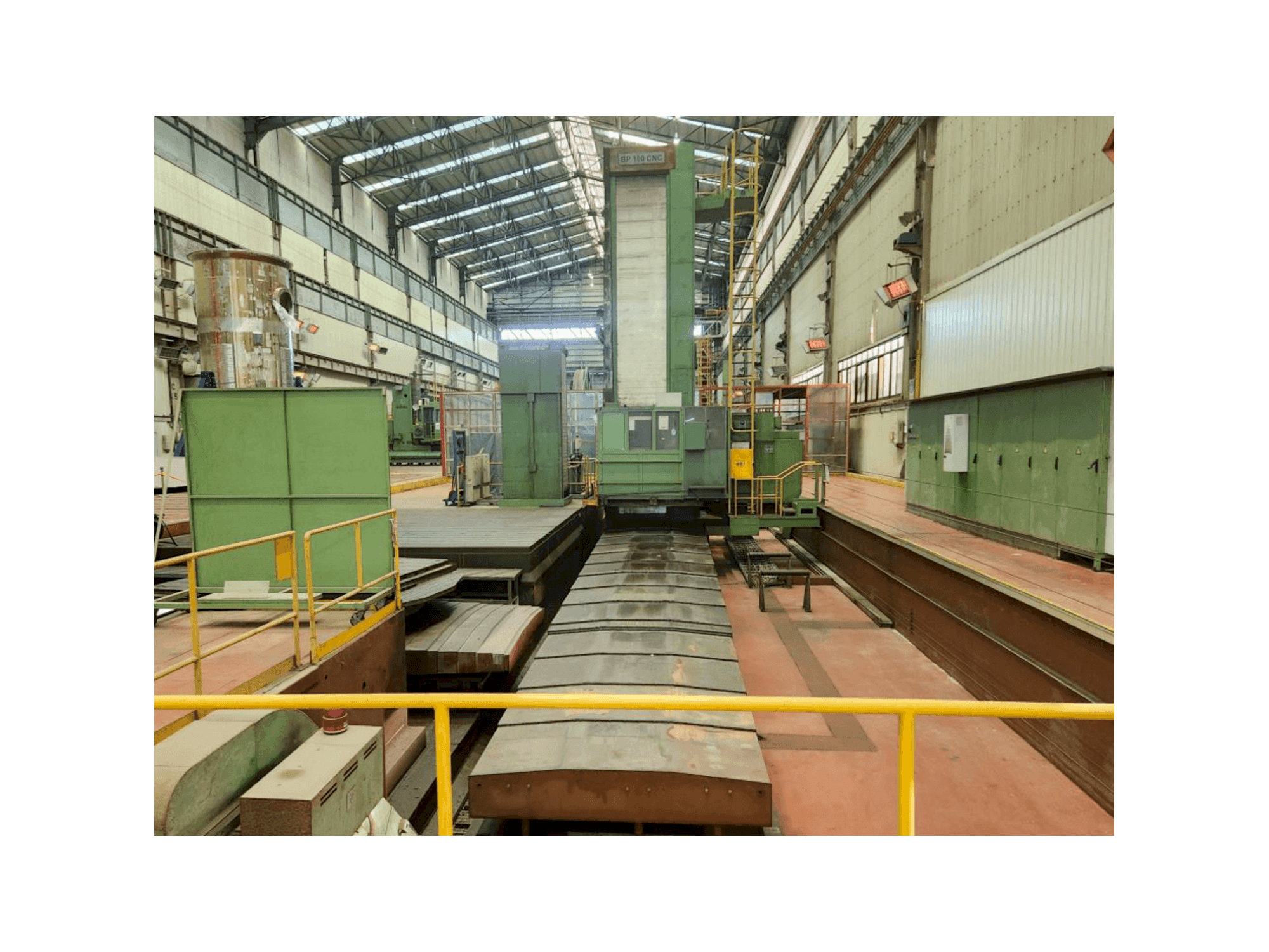 Frontansicht der WMW BP 160 CNC Maschine