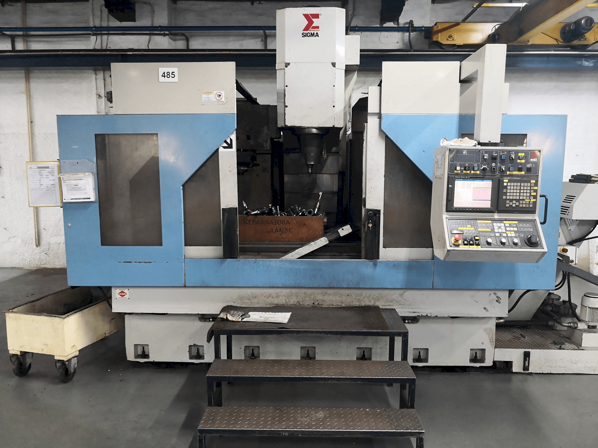 Front view of Sigma Zenit 6 machine