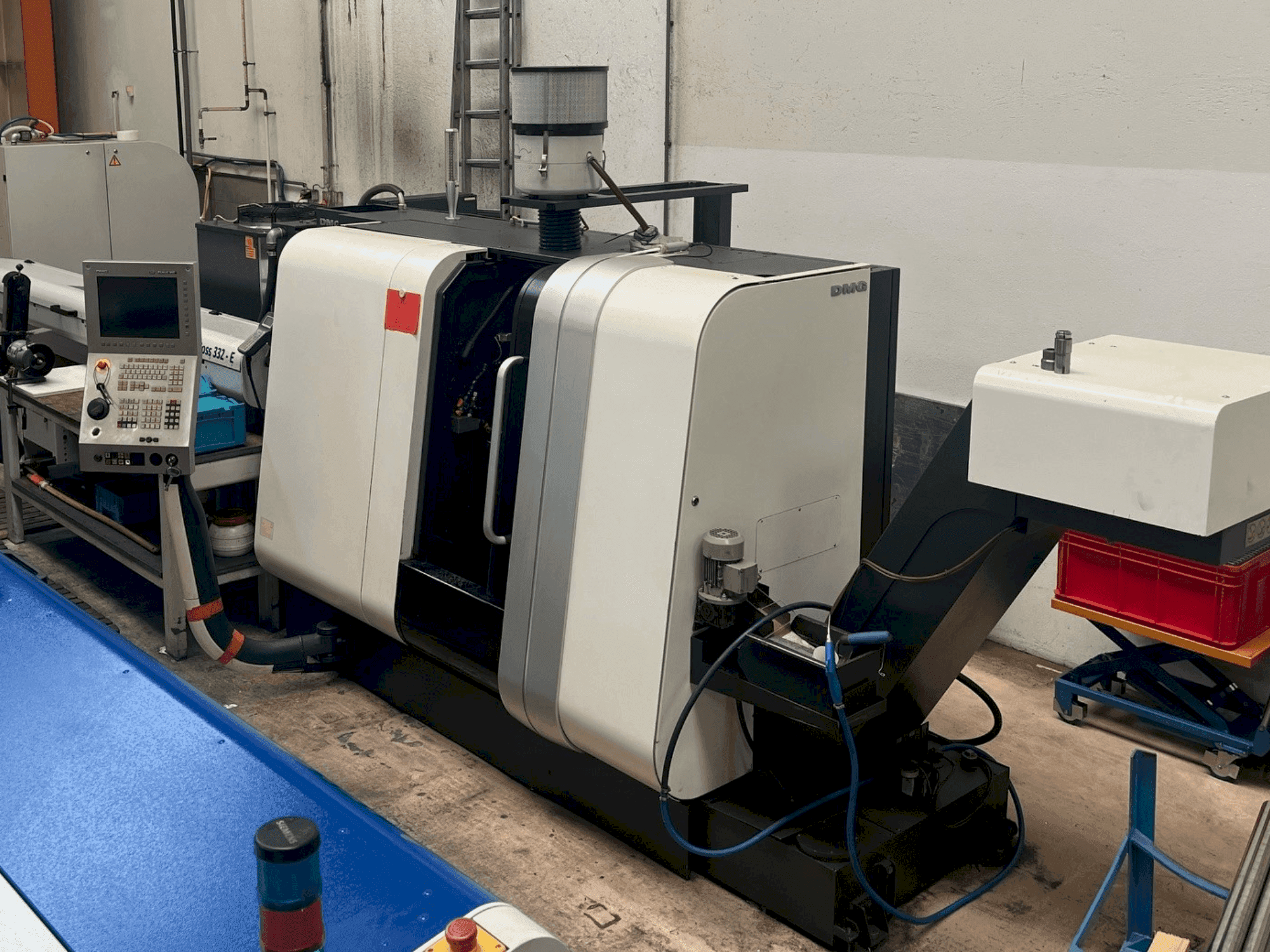 Frontansicht der Gildemeister Sprint 20-8 Maschine