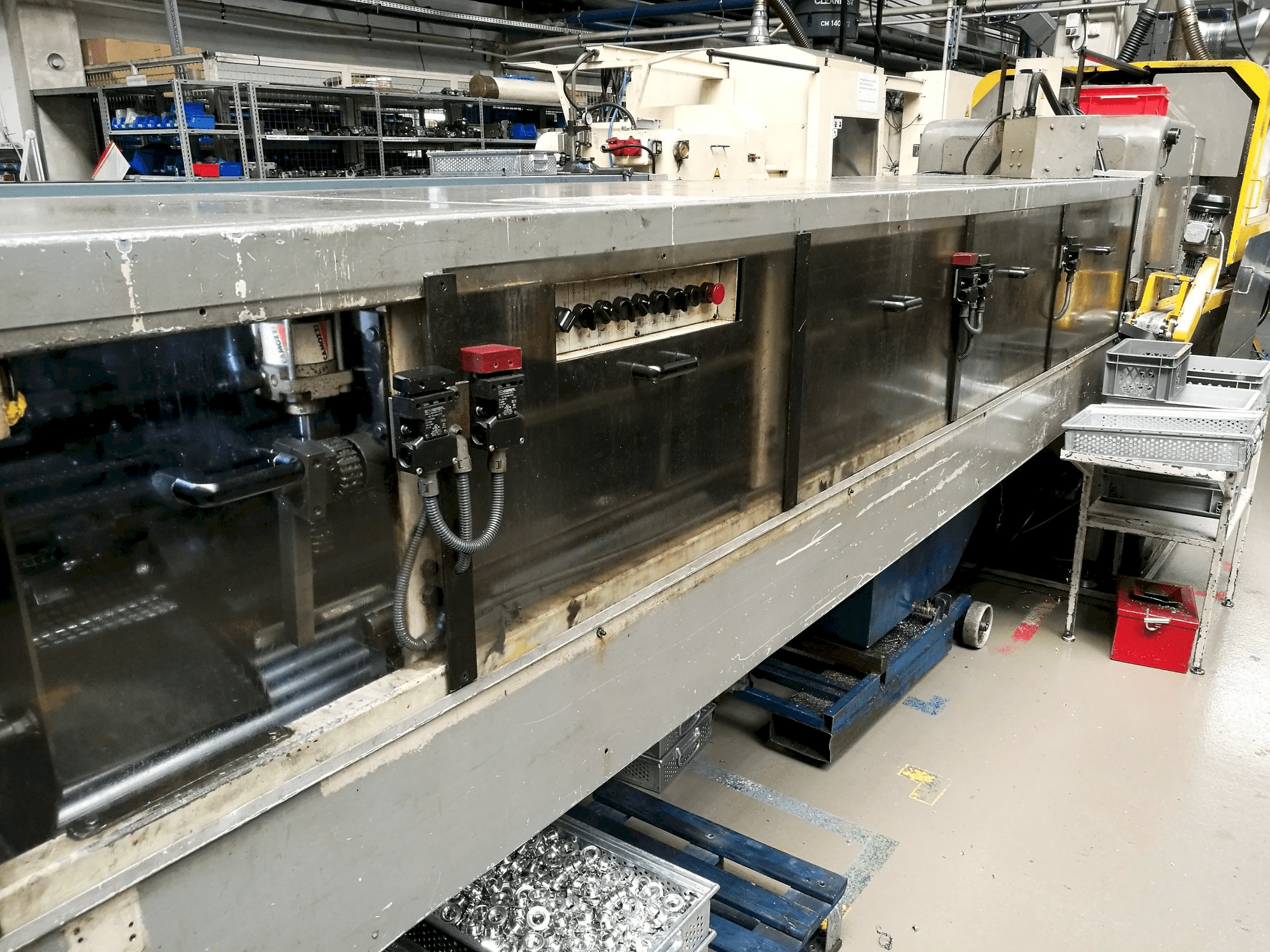 Frontansicht der Wickman 1 3/4"-6 Maschine