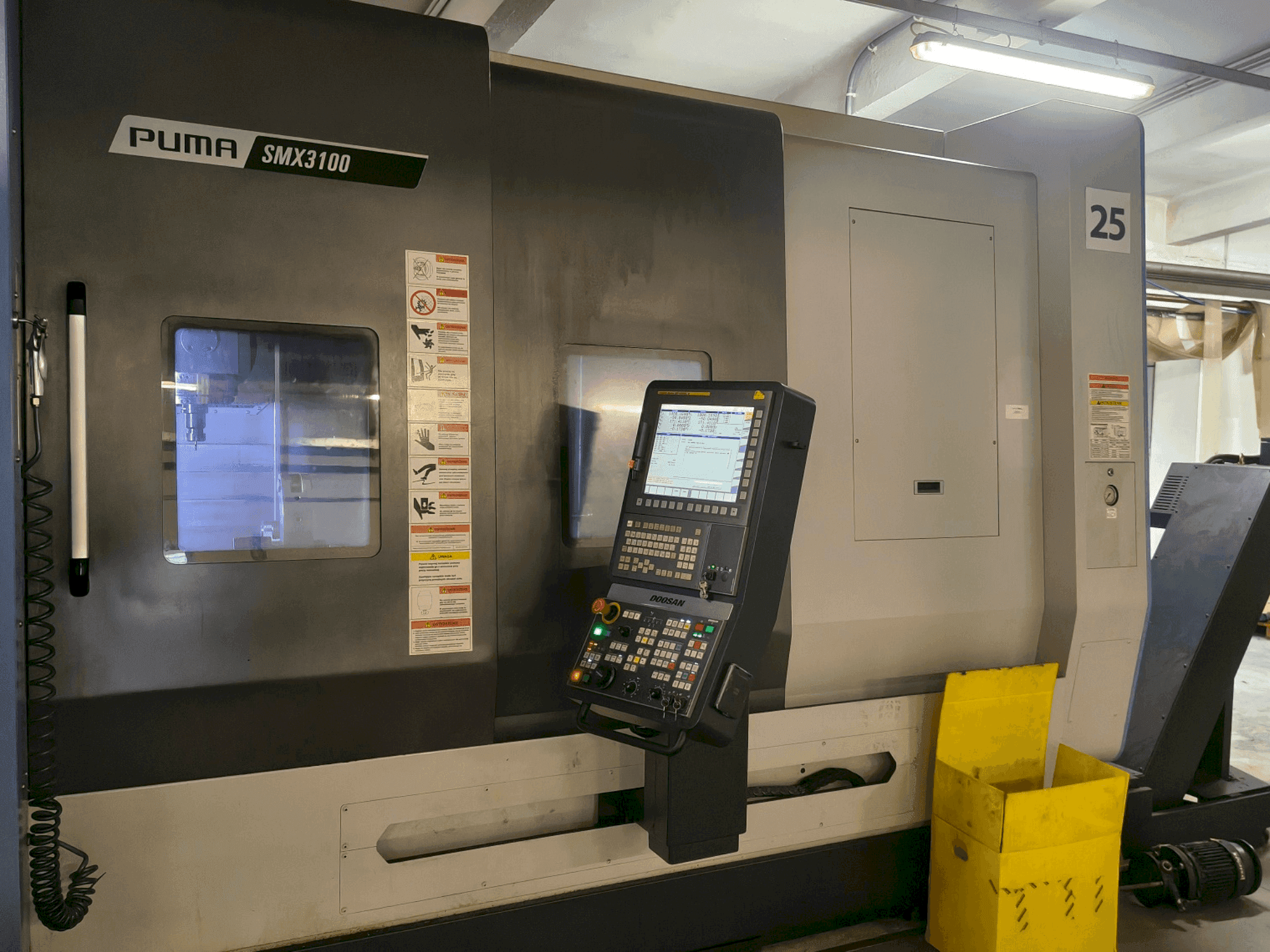 Front view of DOOSAN SMX 3100 machine