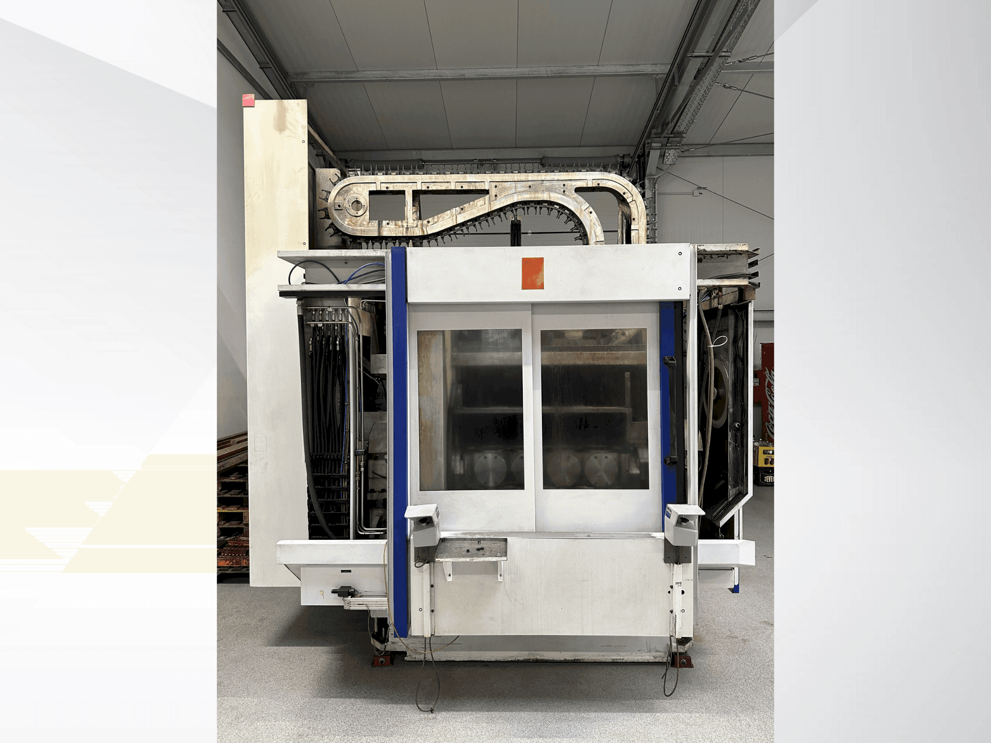 Frontansicht der SW BA 400-4 Maschine